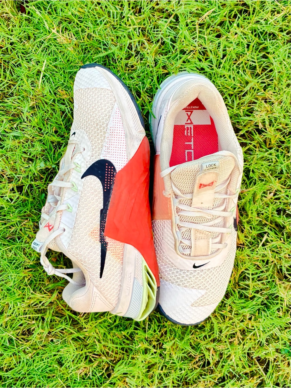 Nike Women SZ8 Metcon 7 Training Crossfit Shoes Light Soft Pink Magic